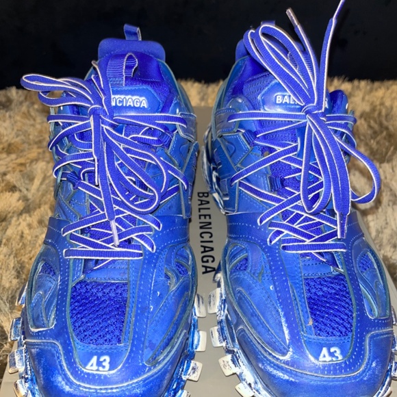Authentic Balenciaga distressed Men track sneakers